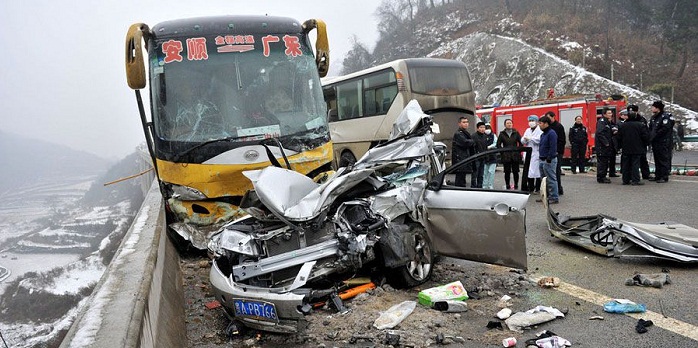 13 injured including one Chinese in traffic collision in N. Laos